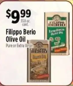 Pioneer Supermarkets Filippo Berio Olive Oil offer