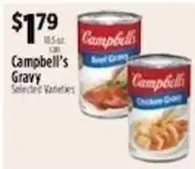Pioneer Supermarkets Campbell's Gravy offer