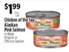 Pioneer Supermarkets Chicken of the Sea Alaskan Pink Salmon offer