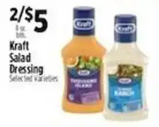 Pioneer Supermarkets Kraft Salad Dressing offer