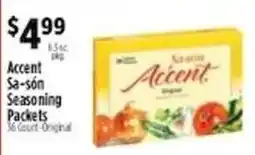 Pioneer Supermarkets Accent Seasoning Packets offer