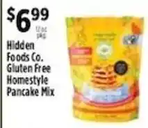 Pioneer Supermarkets Hidden Foods Co. Gluten Free Homestyle Pancake Mix offer