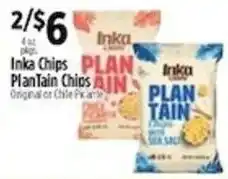 Pioneer Supermarkets Inka Chips PlanTain Chips offer