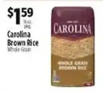 Pioneer Supermarkets Carolina brown rice offer