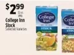 Pioneer Supermarkets College Inn Stock offer