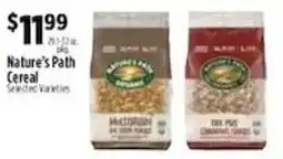 Pioneer Supermarkets Nature's Path Organic Multigrain offer