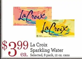 La Croix Sparkling Water