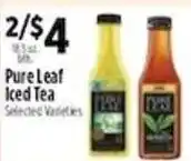 Pioneer Supermarkets Pure Leaf Iced Tea offer