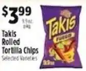 Pioneer Supermarkets Takis Rolled Tortilla Chips offer