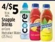 Snapole Drinks or Core Hydration Water