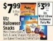Pioneer Supermarkets Utz halloween snacks offer