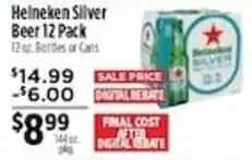 Pioneer Supermarkets Heineken Silver Beer offer