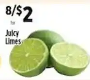Pioneer Supermarkets Juicy Limes offer