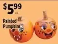 Pioneer Supermarkets Painted Pumpkins offer