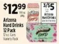 Pioneer Supermarkets Arizona Hard Drinks offer