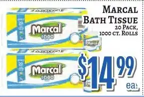 Marcal bath tissue