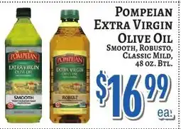 Trade Fair Supermarket Pompeian extra virgin olive oil offer
