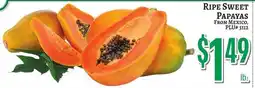 Trade Fair Supermarket Ripe Sweet Papayas offer