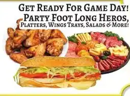 Trade Fair Supermarket Party Foot Long Heros offer
