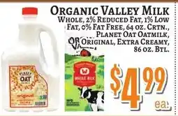 Trade Fair Supermarket Organic Valley Milk offer