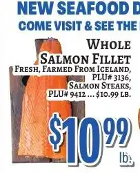 Trade Fair Supermarket Whole Salmon Fillet offer