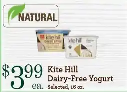 Yoke's Fresh Market Kite Hill Dairy-Free Yogurt offer