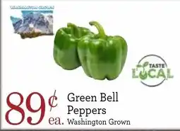 Yoke's Fresh Market Green Bell Peppers offer