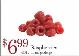 Yoke's Fresh Market Raspberries offer