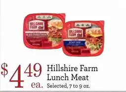 Yoke's Fresh Market Hillshire Farm Lunch Meat offer