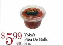 Yoke's Fresh Market Yoke's Pico De Gallo offer