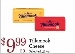 Yoke's Fresh Market Tillamook Cheese offer
