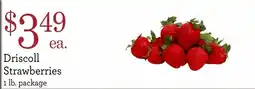 Yoke's Fresh Market Driscoll Strawberries offer