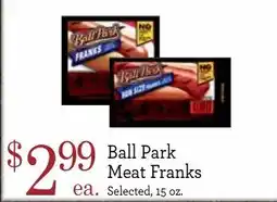 Yoke's Fresh Market Ball Park Meat Franks offer