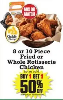 Ray's Food Golden Plump Fried or Whole Rotisserie Chicken offer
