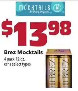 Coborn's Brez Mocktails offer