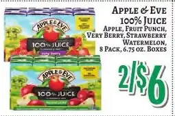 Trade Fair Supermarket Apple & Eve 100% Juice offer