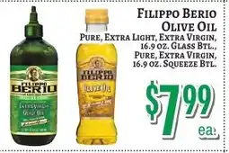 Trade Fair Supermarket Filippo Berio olive oil offer