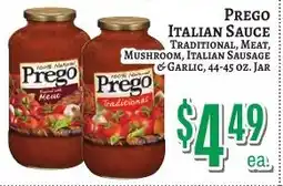 Trade Fair Supermarket Prego Italian Sauce offer