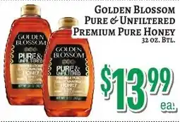 Trade Fair Supermarket Golden Blossom pure & unfiltered premium pure honey offer