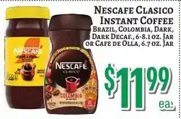 Trade Fair Supermarket Nescafe Clasico instant coffee offer