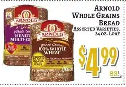 Trade Fair Supermarket Arnold whole grains bread offer