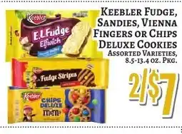 Trade Fair Supermarket Keebler fudge, sandies, vienna fingers or chips deluxe cookies offer