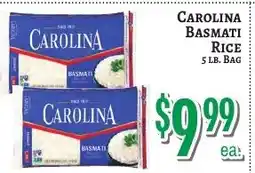 Trade Fair Supermarket Carolina basmati rice offer