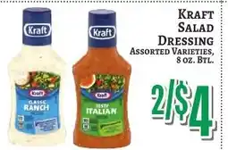 Trade Fair Supermarket Kraft salad dressing assorted varieties offer