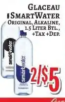 Trade Fair Supermarket Glaceau smartwater original, alkaline offer