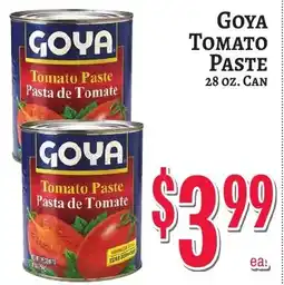 Trade Fair Supermarket Goya tomato paste offer
