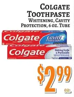Trade Fair Supermarket Colgate toothpaste whitening cavity protection offer