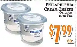 Trade Fair Supermarket Philadelphia cream cheese original offer