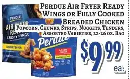 Trade Fair Supermarket Perdue air fryer ready wings or fully cooked breaded chicken offer