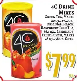 Trade Fair Supermarket 4c drink mixes offer